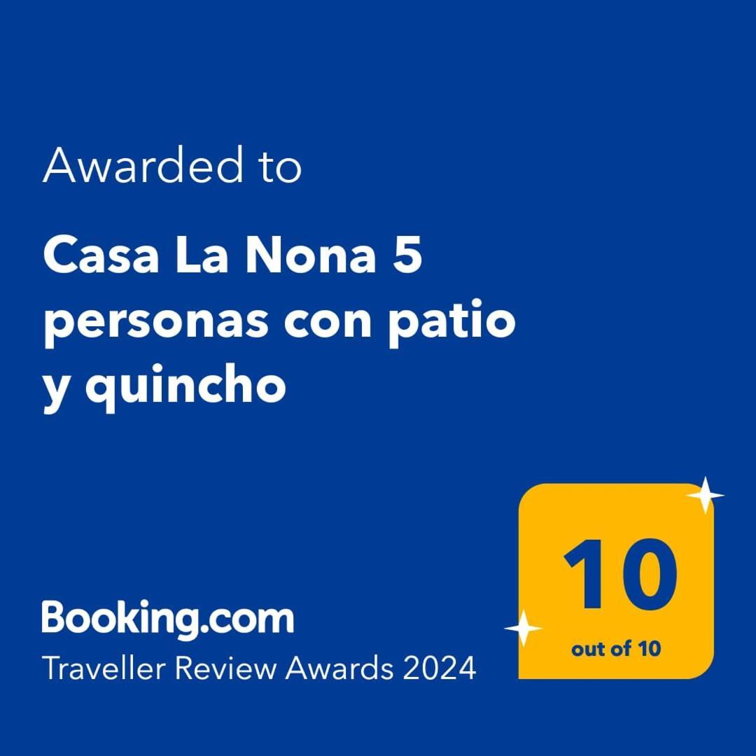 Casa La Nona 5 Personas Con Patio Y Quincho *